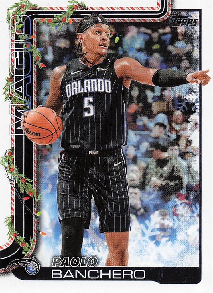 2025-26 Topps Holiday Basketball Paolo Banchero #H68