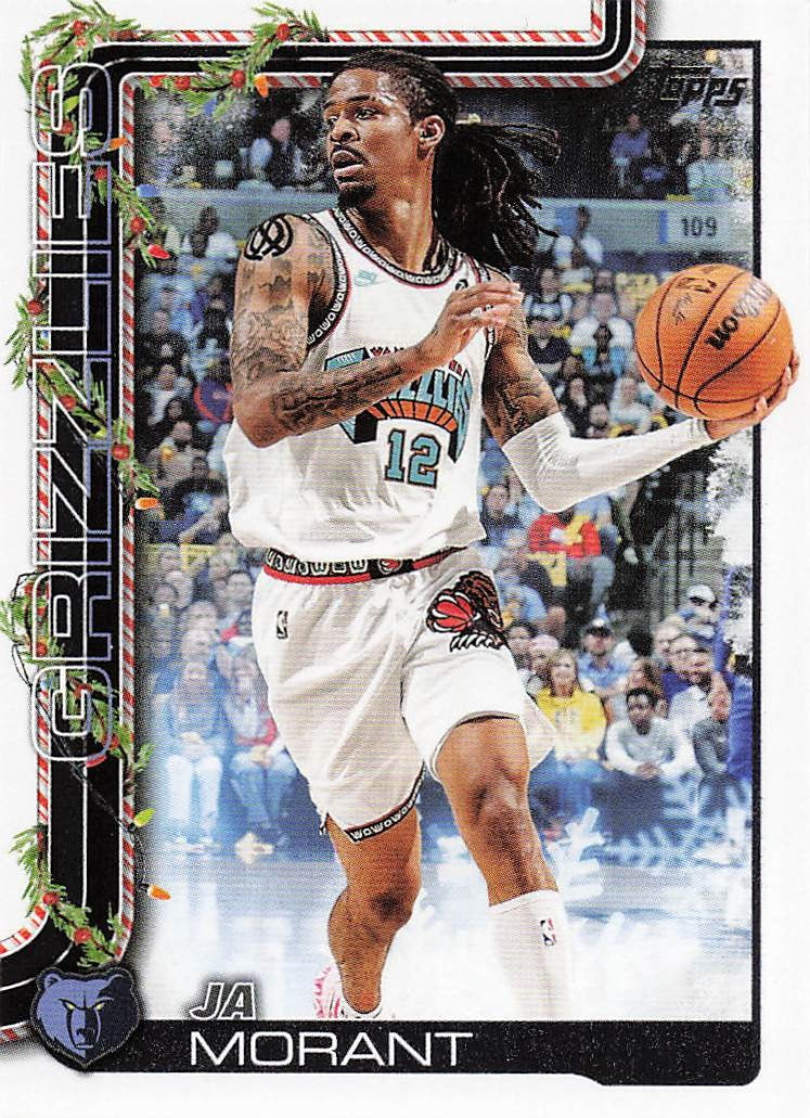 2025-26 Topps Holiday Basketball Ja Morant #H146