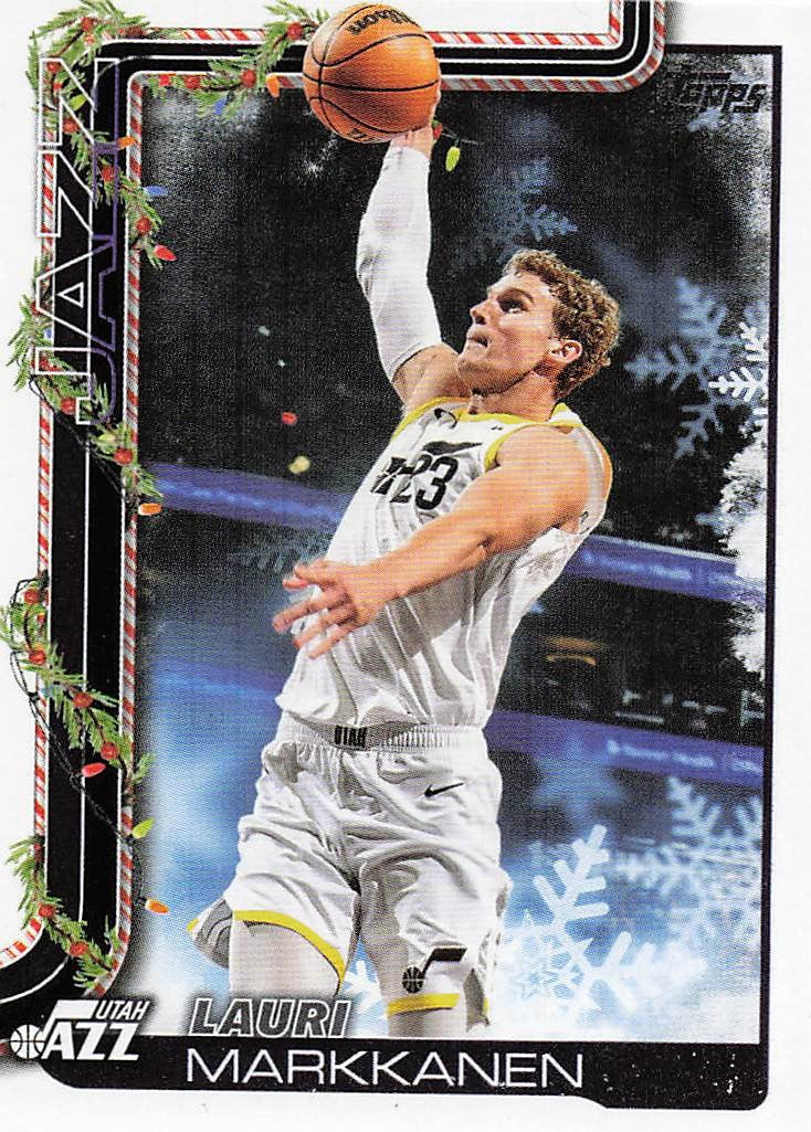 2025-26 Topps Holiday Basketball Lauri Markkanen #H101