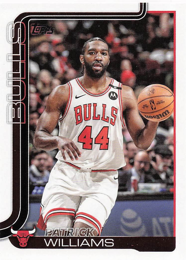 2025-26 Topps Basketball Patrick Williams #38