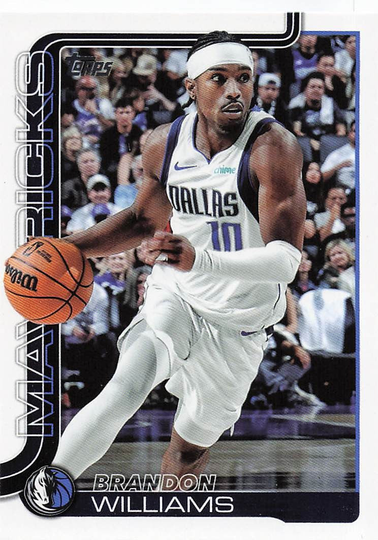 2025-26 Topps Basketball Brandon Williams #171