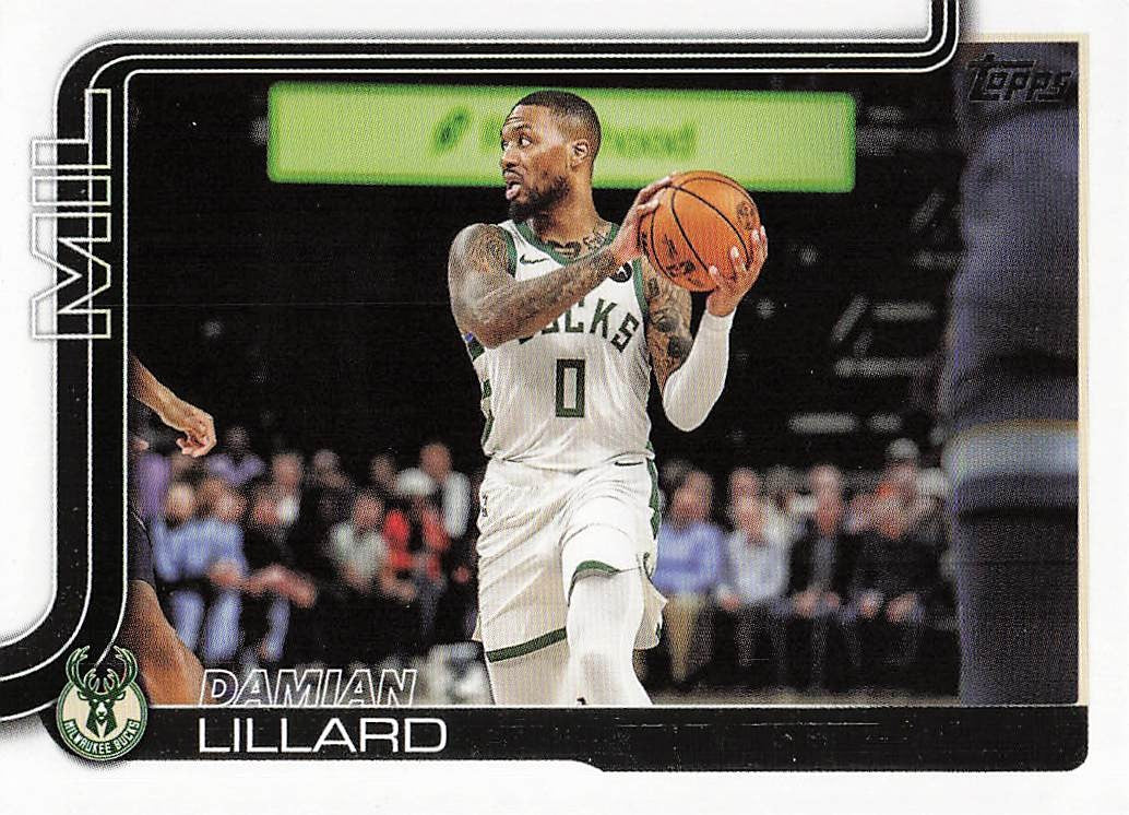2025-26 Topps Basketball Damian Lillard #55