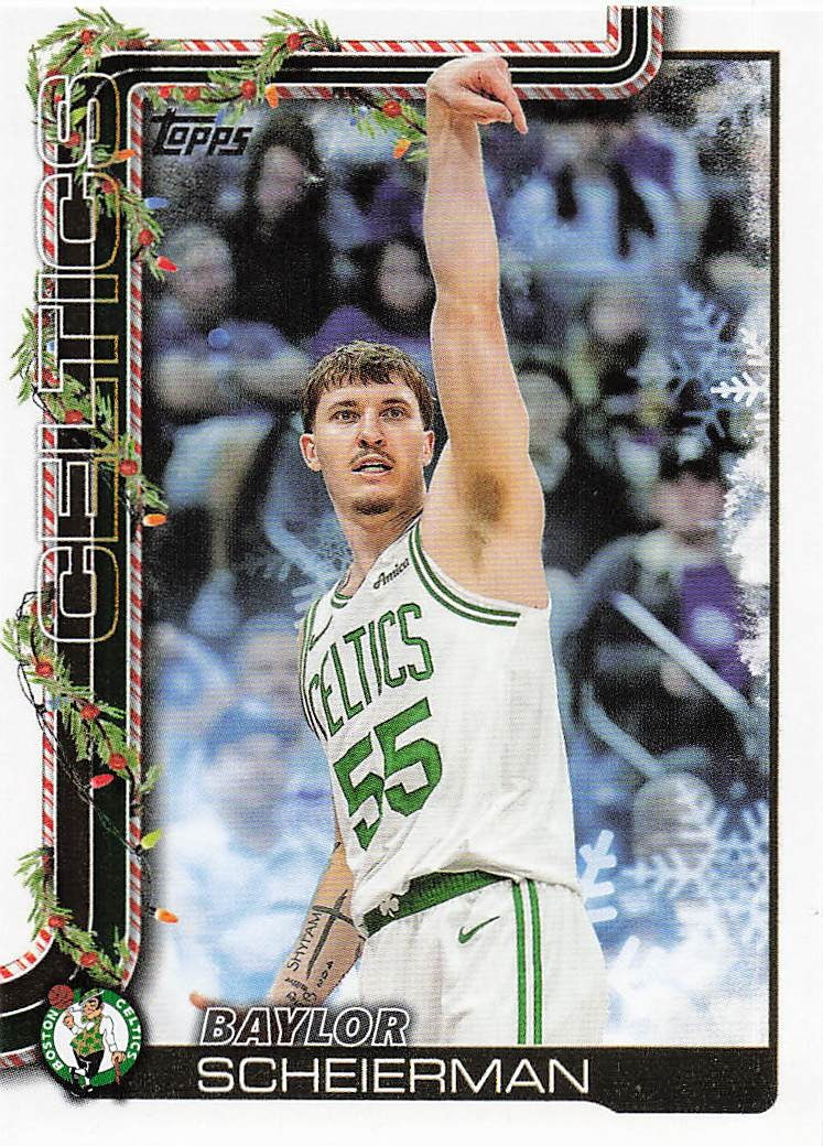 2025-26 Topps Holiday Basketball Baylor Scheierman #H5