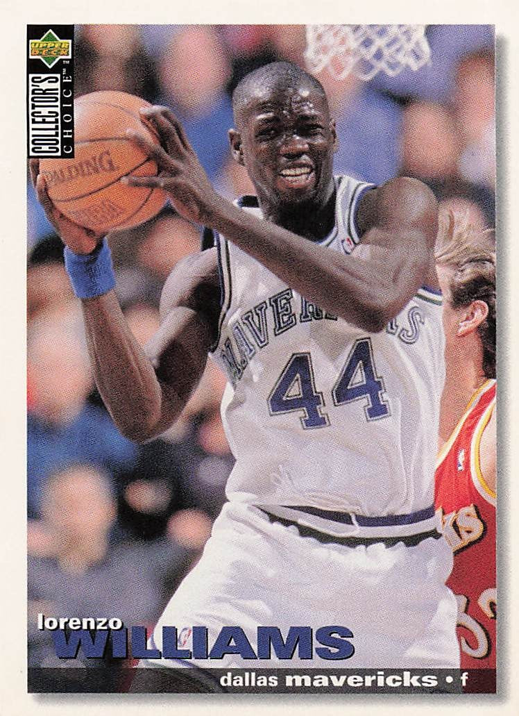 1995-96 Collector's Choice German II Basketball Lorenzo Williams #23