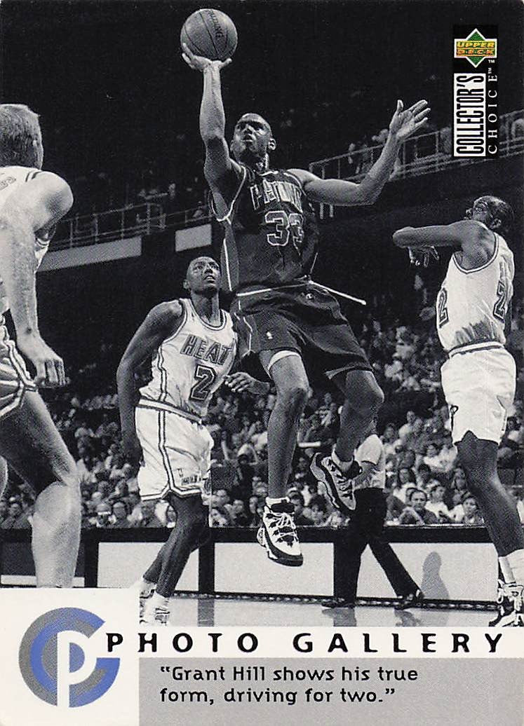 1995-96 Collector's Choice Basketball Grant Hill #398