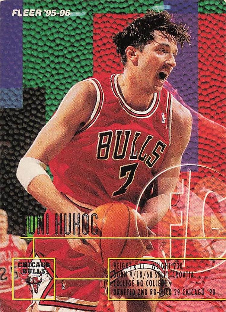 1995-96 Fleer European Basketball Toni Kukoc #24