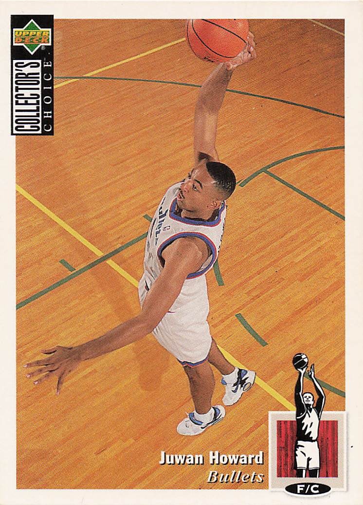 1994-95 Collector's Choice Basketball Juwan Howard #278 RC