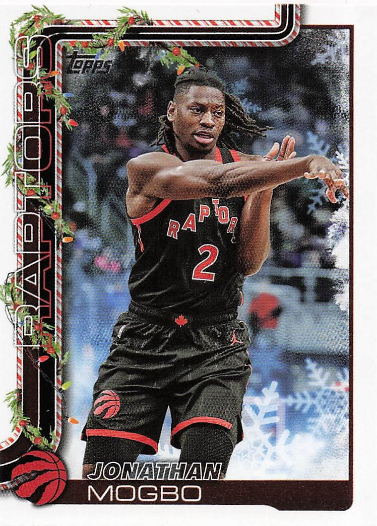 2025-26 Topps Holiday Basketball Jonathan Mogbo #H23