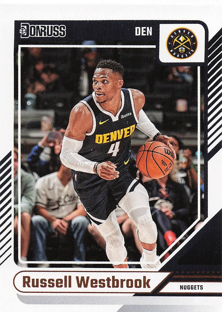 2024-25 Donruss Basketball Russell Westbrook #158