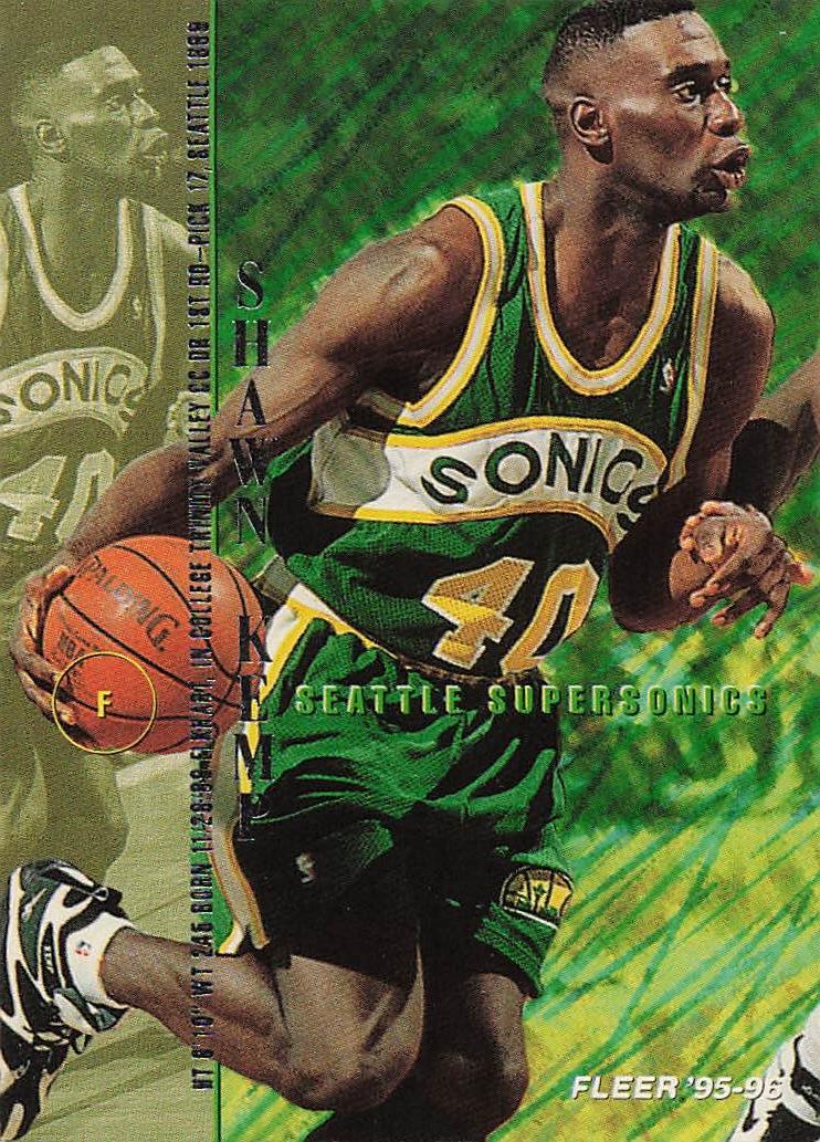 1995-96 Fleer Basketball Shawn Kemp #177