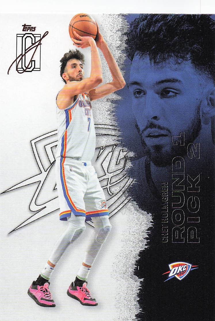 2025-26 Topps Signature Class Basketball Chet Holmgren #76
