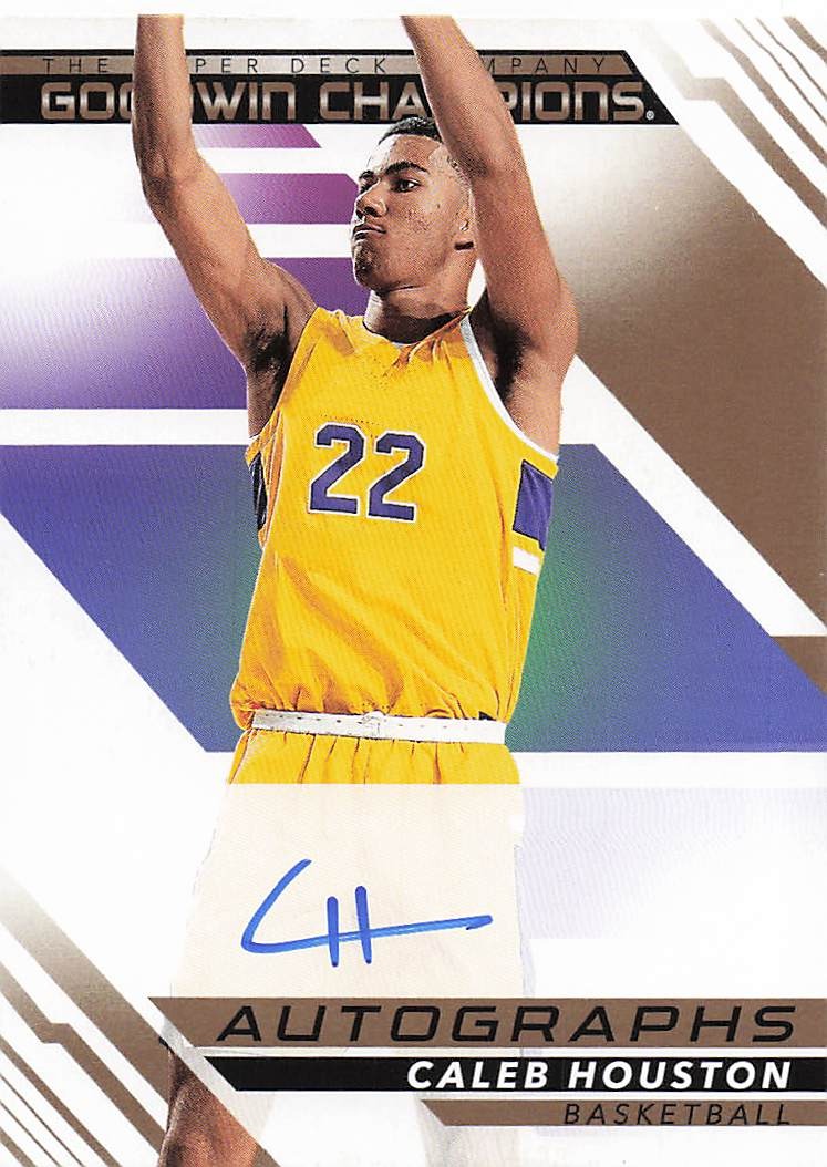 2022 Upper Deck Goodwin Champions Multisport Autographs Caleb Houstan #A-CA