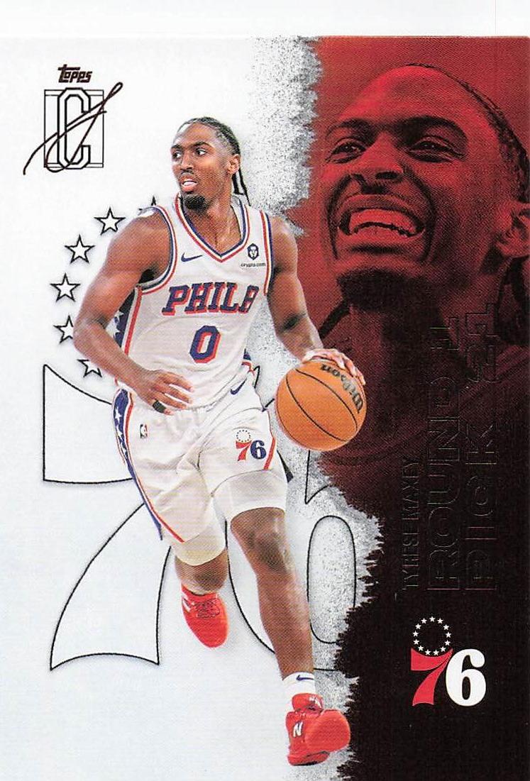 2025-26 Topps Signature Class Basketball Tyrese Maxey #18