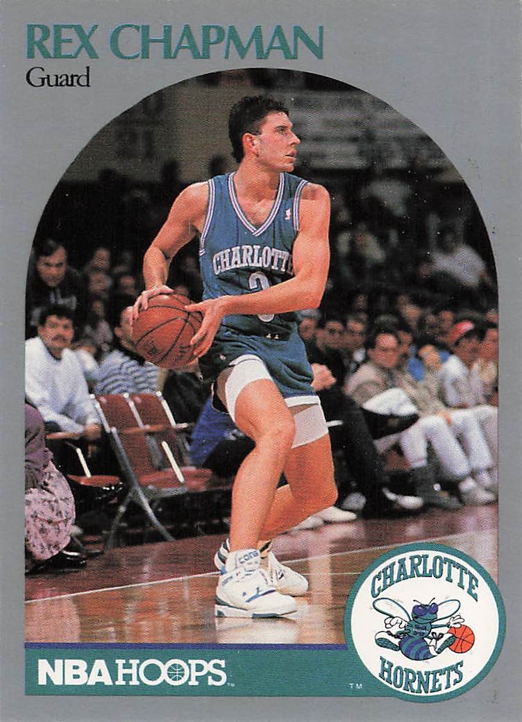 1990-91 Hoops Basketball Rex Chapman #51