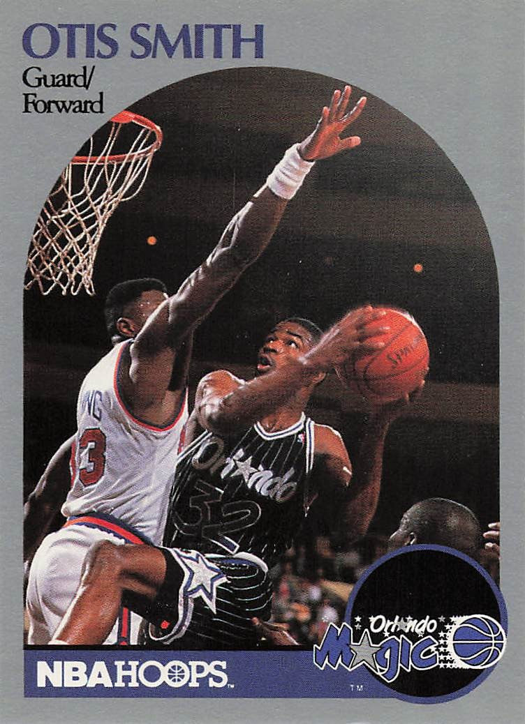 1990-91 Hoops Basketball Otis Smith #221