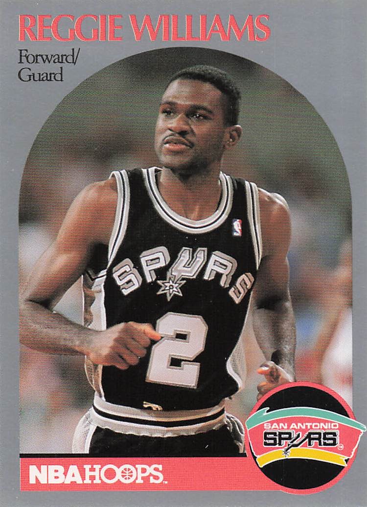 1990-91 Hoops Basketball Reggie Williams #272