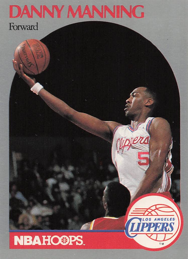 1990-91 Hoops Basketball Danny Manning #147