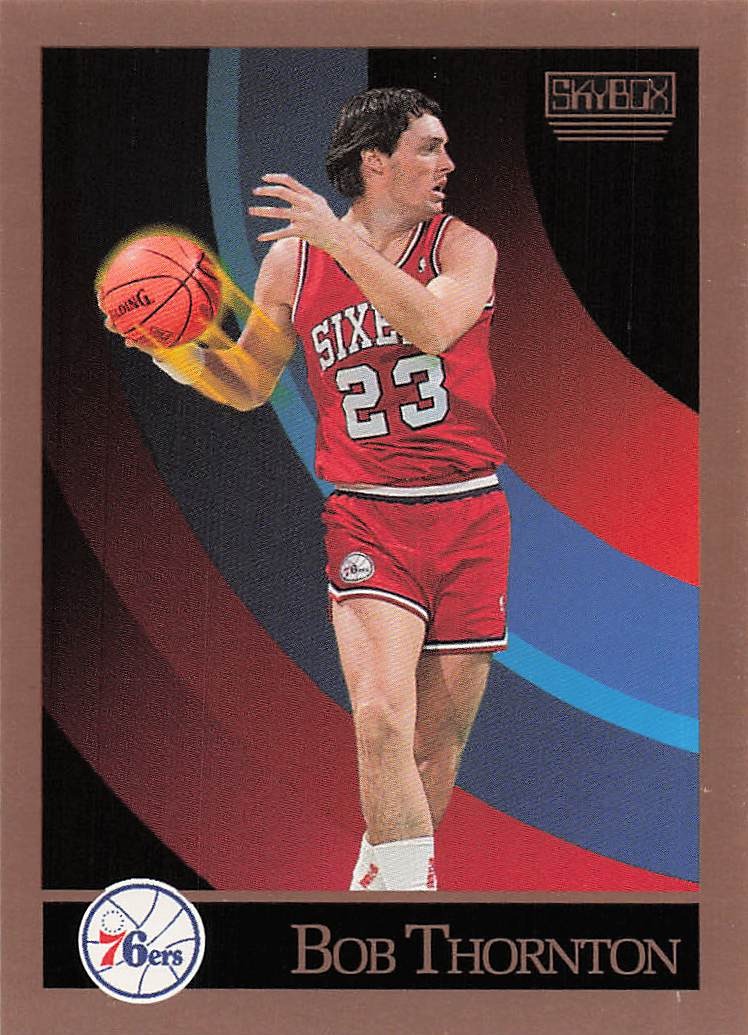 1990-91 SkyBox Basketball Bob Thornton #219
