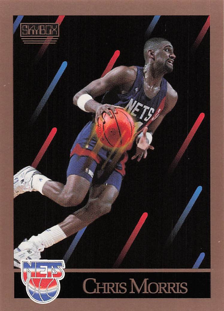 1990-91 SkyBox Basketball Chris Morris #183