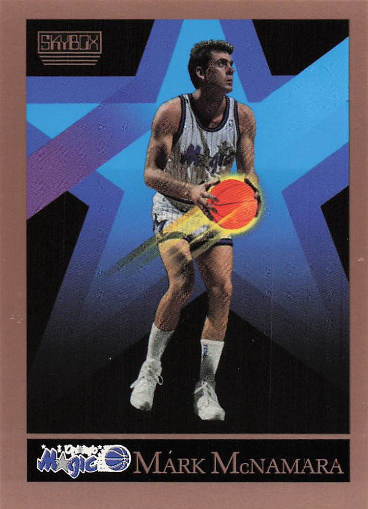 1990-91 SkyBox Basketball Mark McNamara #402