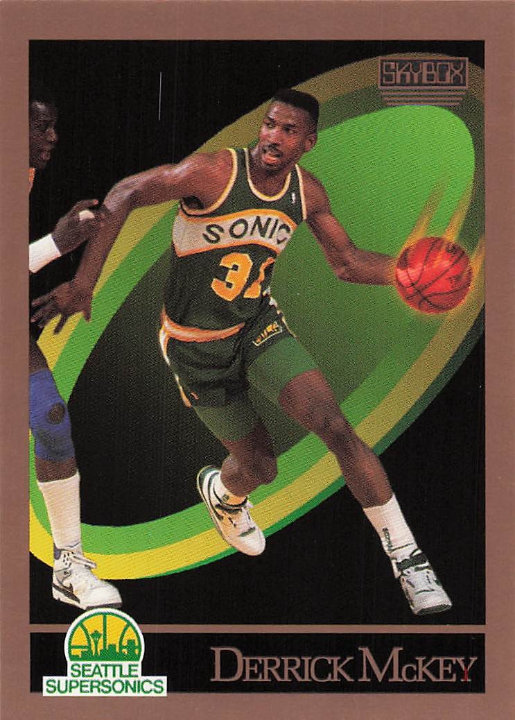 1990-91 SkyBox Basketball Derrick McKey #270