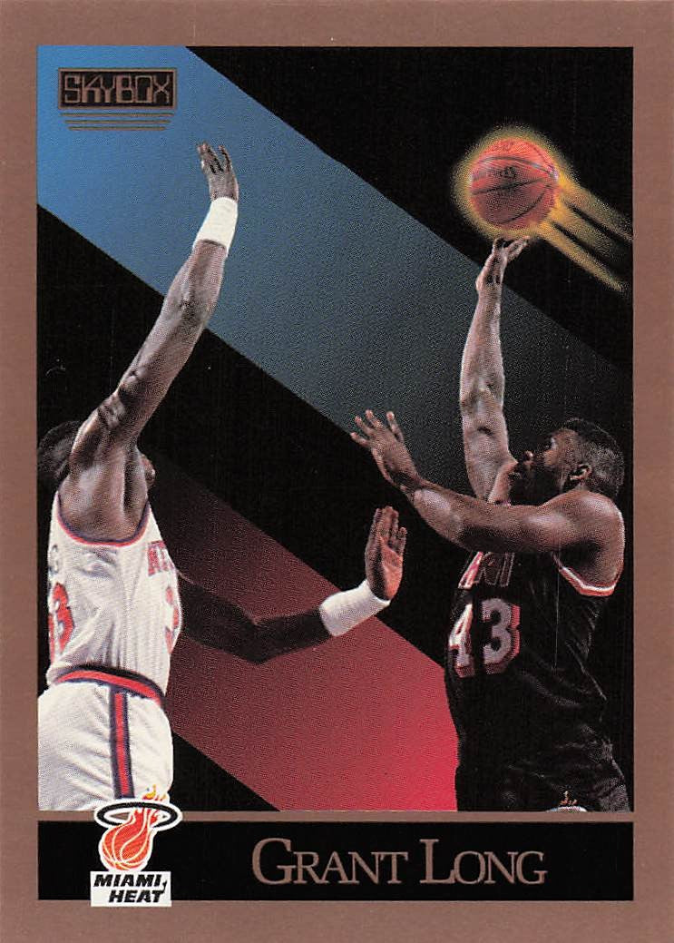 1990-91 SkyBox Basketball Grant Long #149