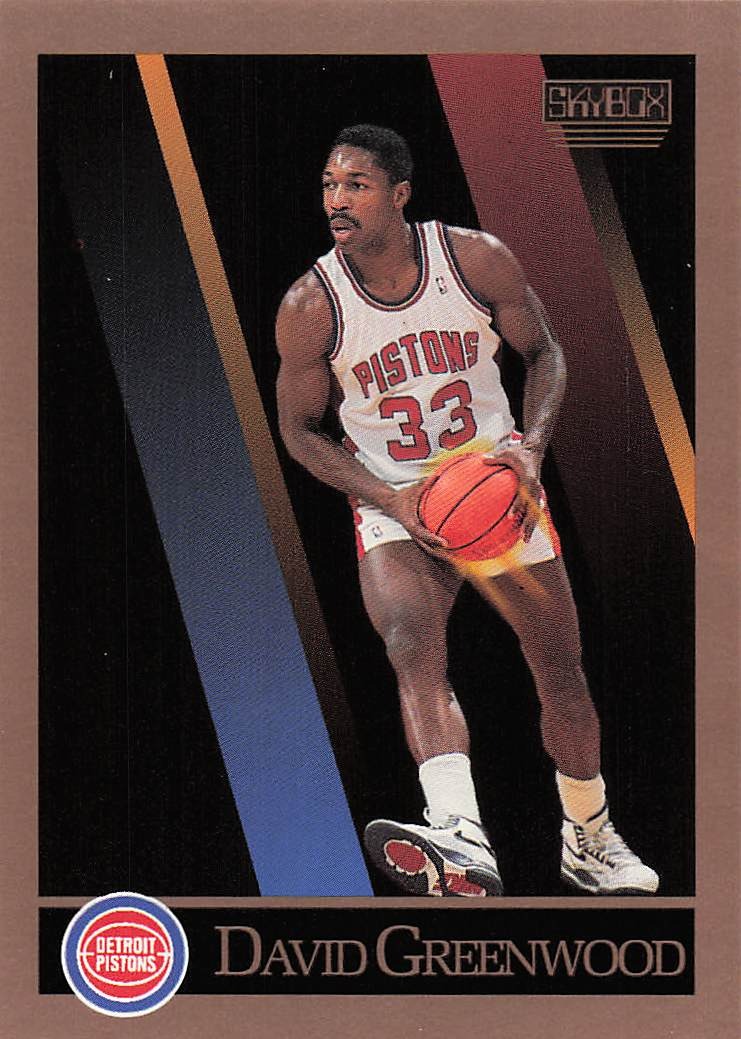 1990-91 SkyBox Basketball David Greenwood #86