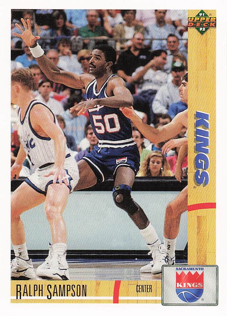 1991-92 Upper Deck Basketball Ralph Sampson #397b