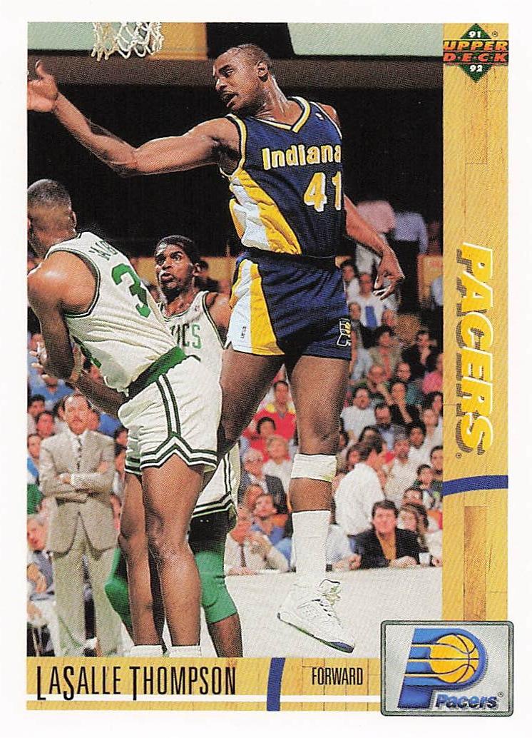 1991-92 Upper Deck Basketball LaSalle Thompson #218