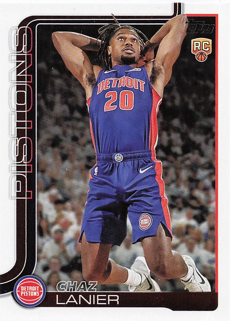 2025-26 Topps Basketball Chaz Lanier #238 RC