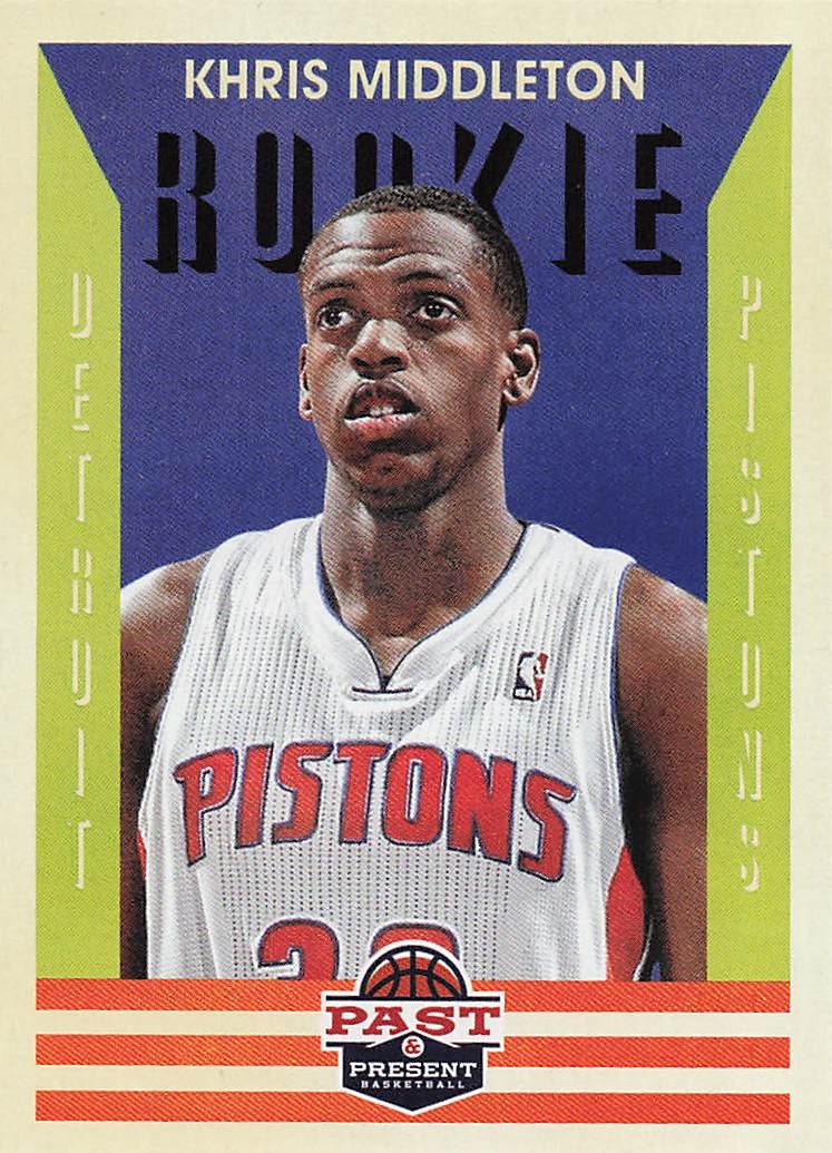 2012-13 Panini Past & Present Basketball Khris Middleton #178 RC