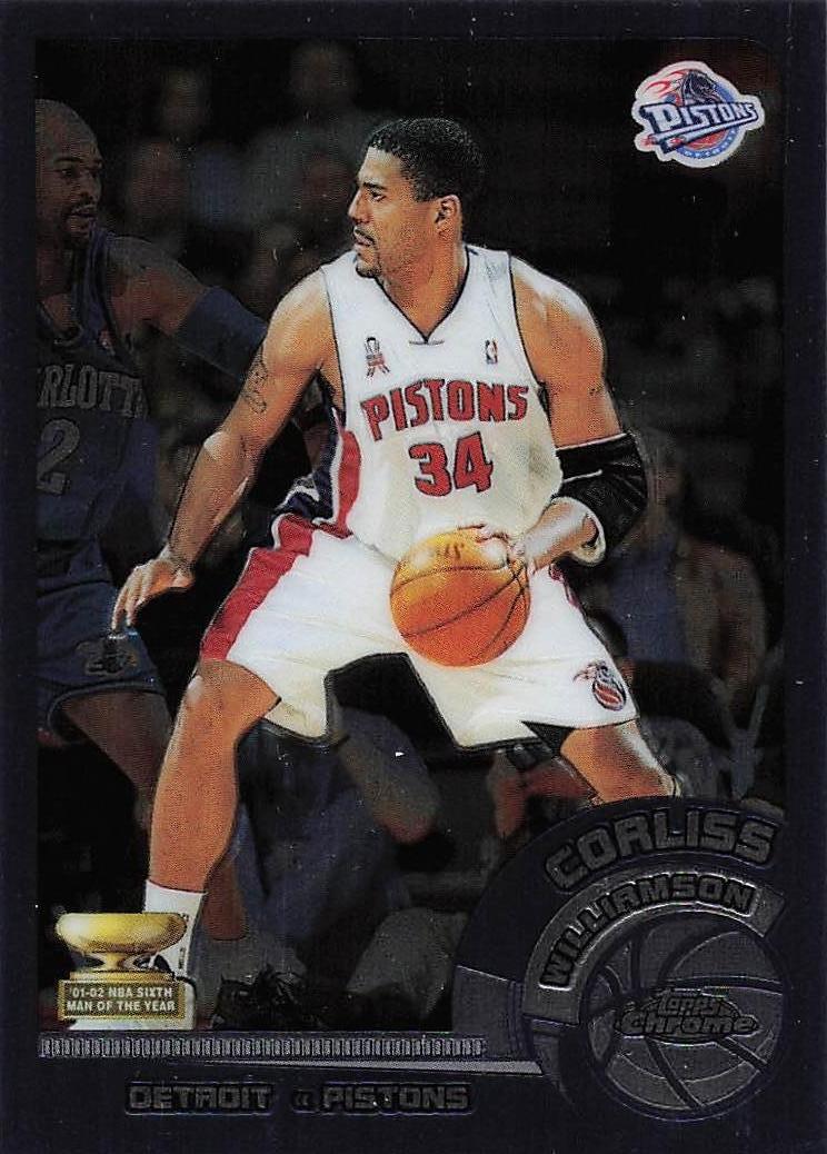 2002-03 Topps Chrome Basketball Corliss Williamson #85