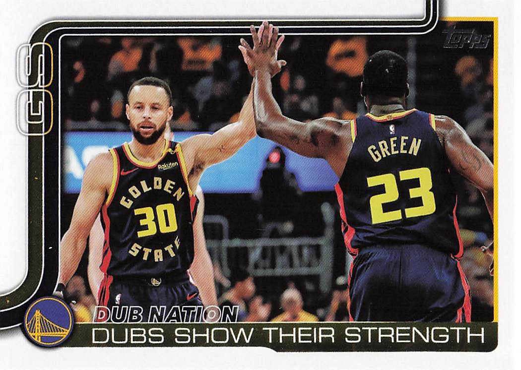 2025-26 Topps Basketball Dubs Nation: Dubs Show Their Strength #291