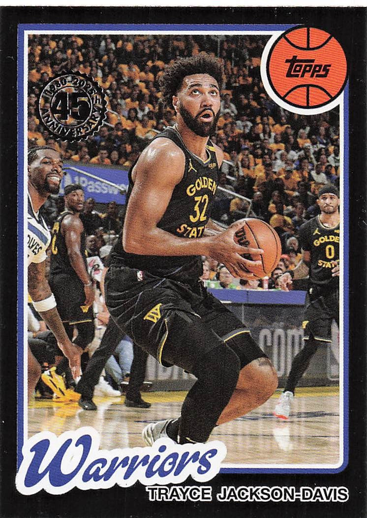 2025-26 Topps Basketball 1980-81 Topps Basketball Trayce Jackson-Davis #80BK-22