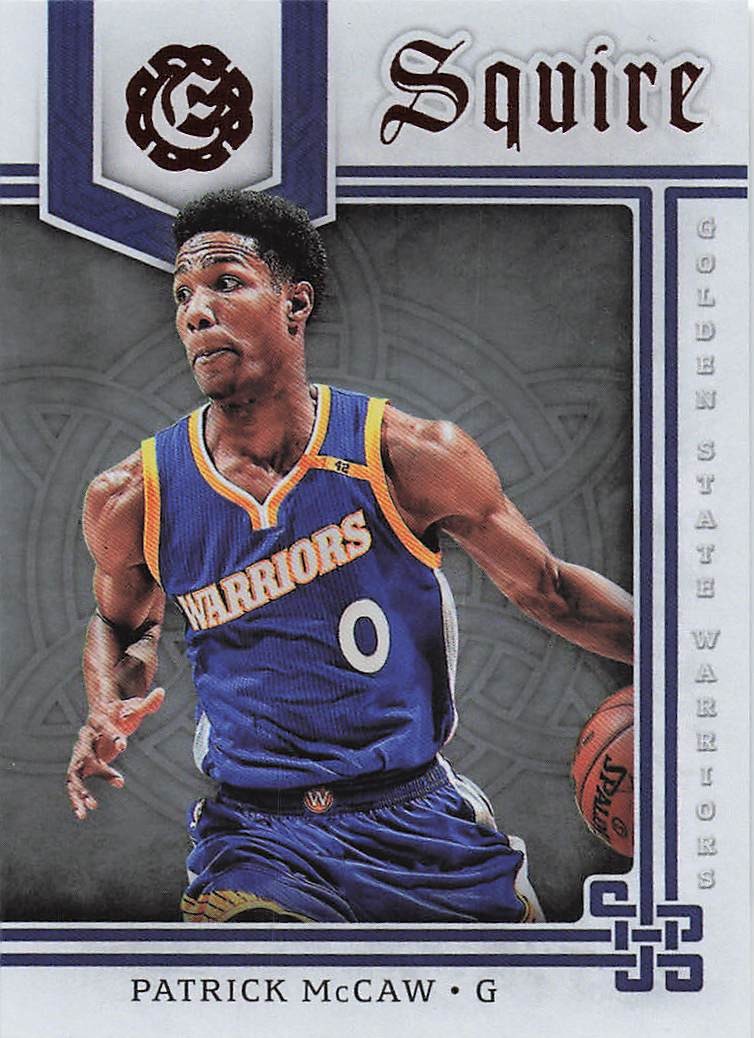 2016-17 Panini Excalibur Basketball Squire Patrick McCaw #7