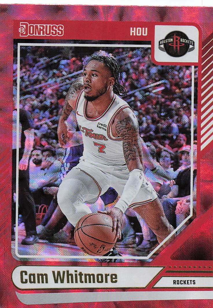 2024-25 Donruss Basketball Red Wedges Cam Whitmore #167