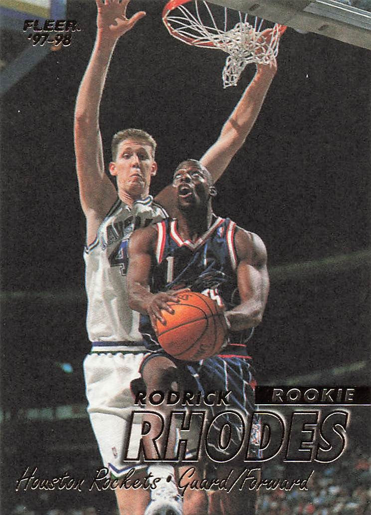 1997-98 Fleer Basketball Rodrick Rhodes #262 RC