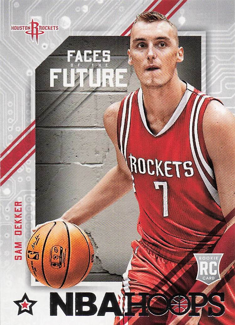 2015-16 Hoops Basketball Faces of the Future Sam Dekker #8