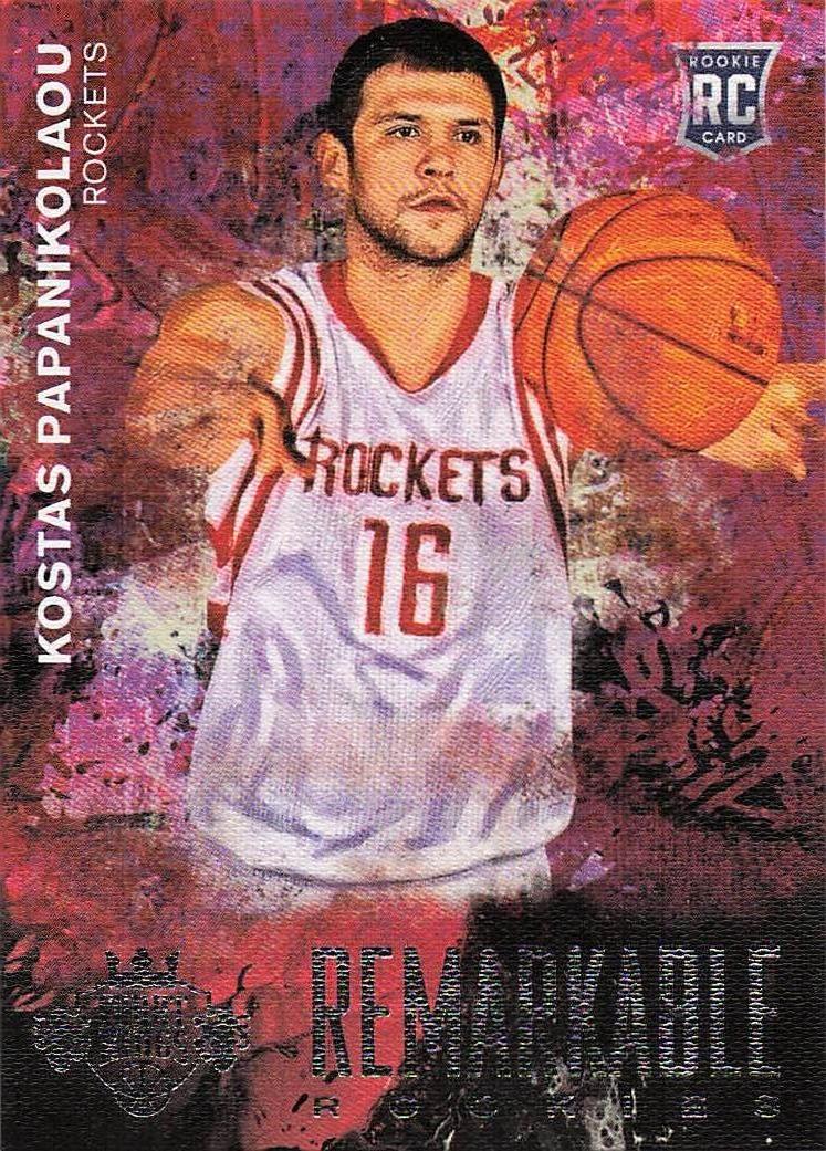2014-15 Panini Court Kings Basketball Remarkable Rookies Kostas Papanikolaou #17