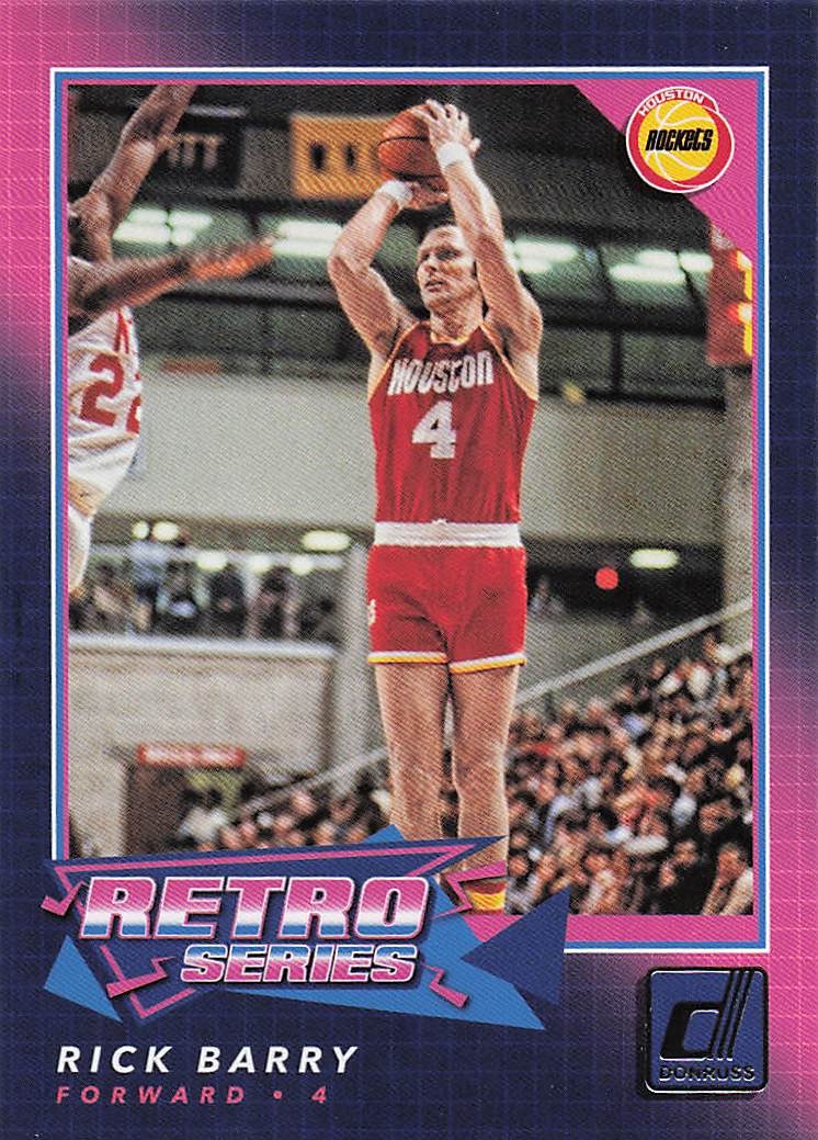 2017-18 Donruss Basketball Retro Series Rick Barry #5