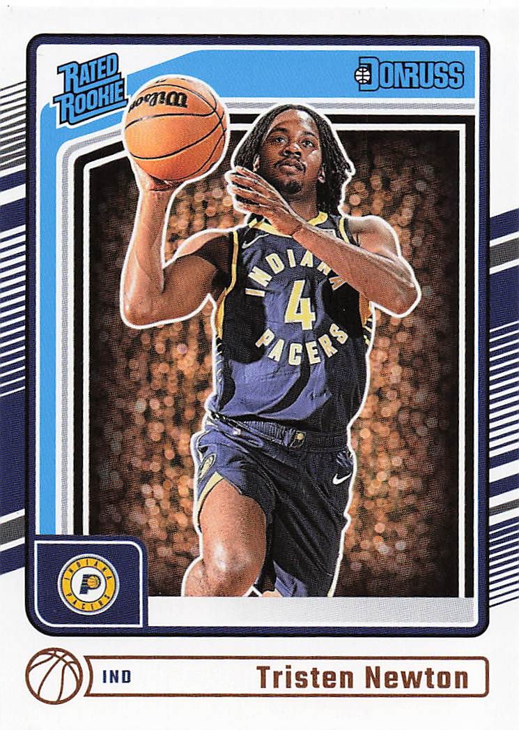 2024-25 Donruss Basketball Tristen Newton #216 RC