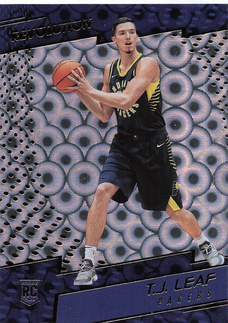 2017-18 Panini Revolution Basketball Groove T.J. Leaf #127 RC