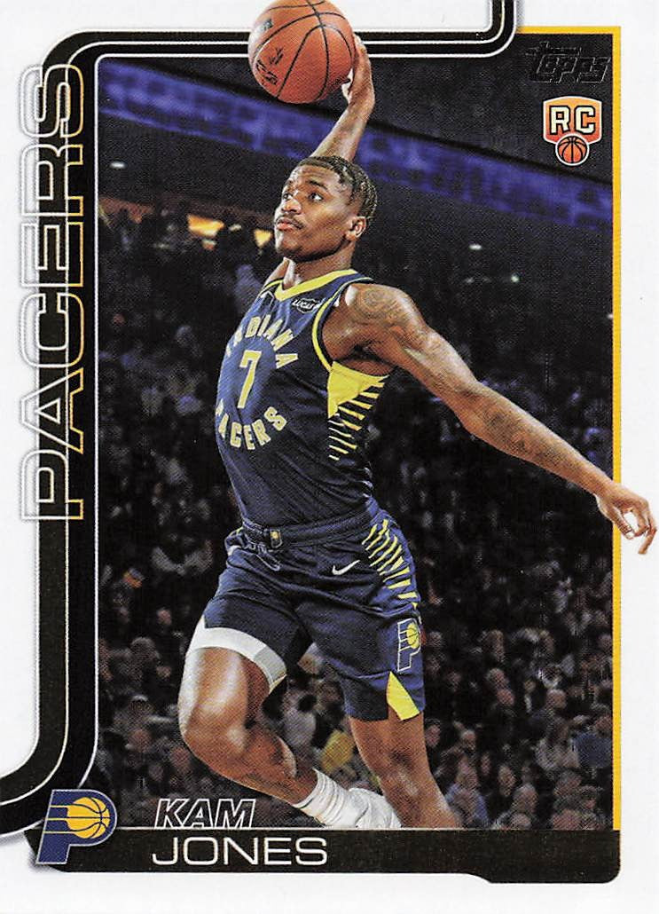 2025-26 Topps Basketball Kam Jones #239 RC