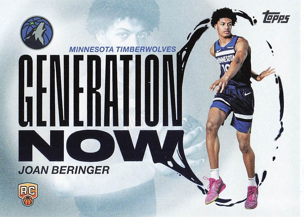 2025-26 Topps Basketball Generation Now Joan Beringer #GN-17