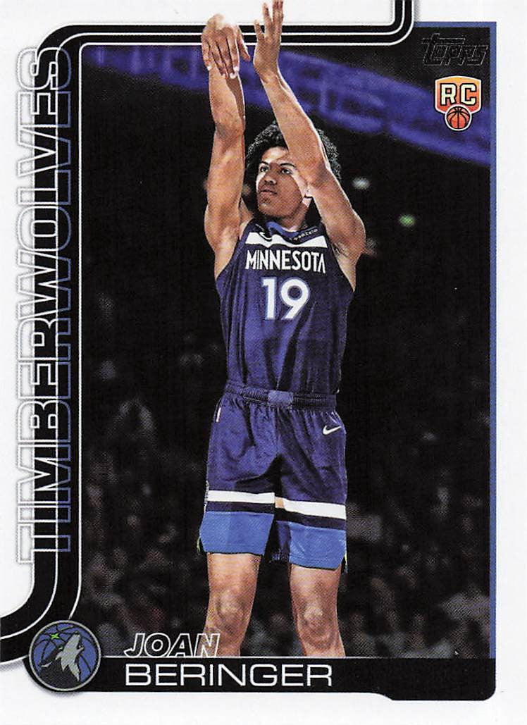 2025-26 Topps Basketball Joan Beringer #217 RC