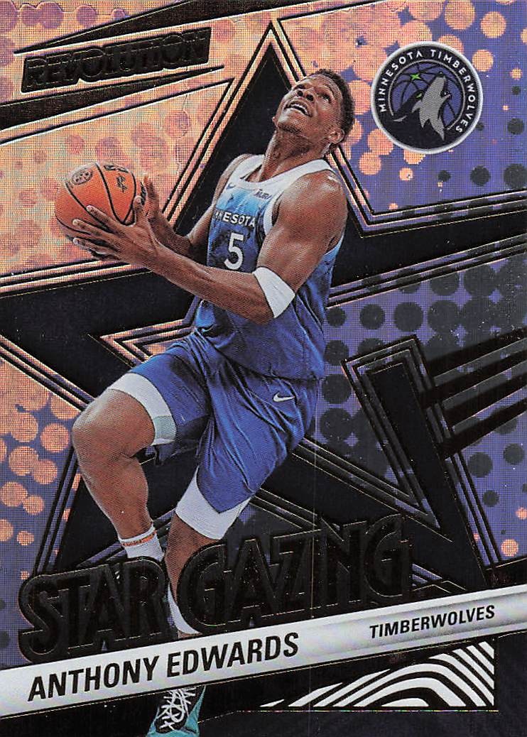 2024-25 Panini Revolution Basketball Star Gazing Anthony Edwards #22