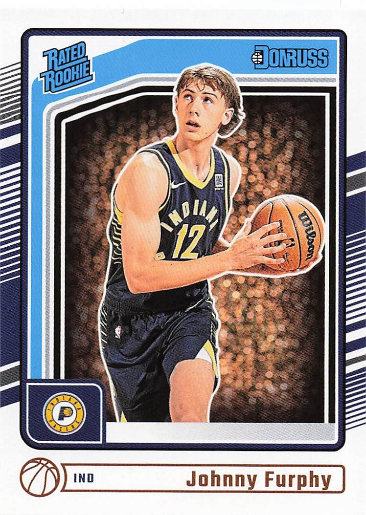 2024-25 Donruss Basketball Johnny Furphy #242 RC