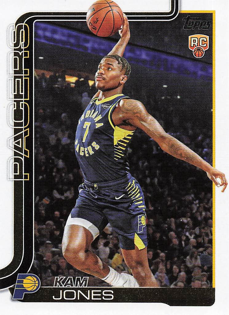 2025-26 Topps Basketball Kam Jones #239 RC