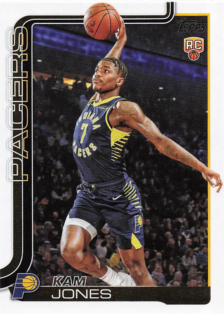 2025-26 Topps Basketball Kam Jones #239 RC