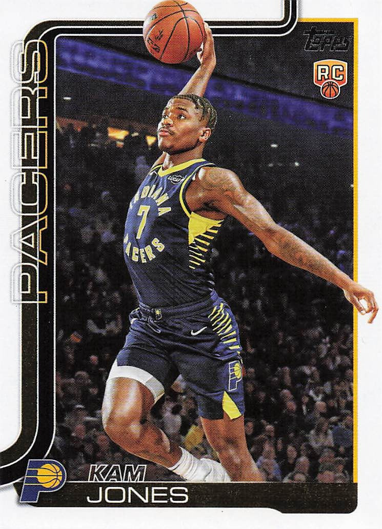 2025-26 Topps Basketball Kam Jones #239 RC